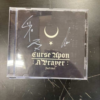 Curse Upon A Prayer - Infidel (nimikirjoituksilla) CD (M-/VG+) -black metal-