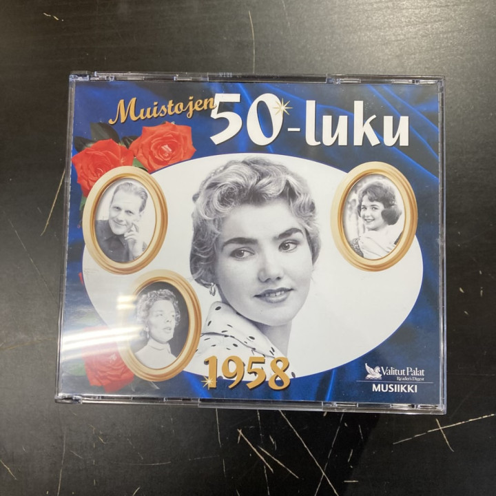 V/A - Muistojen 50-luku (1958) 3CD (M-/M-)