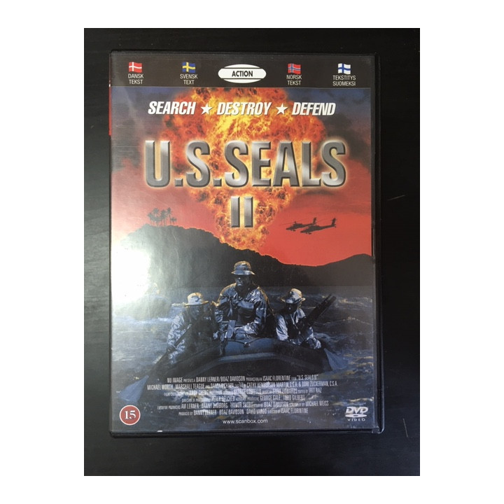 U.S. Seals II DVD (VG+/M-) -toiminta-