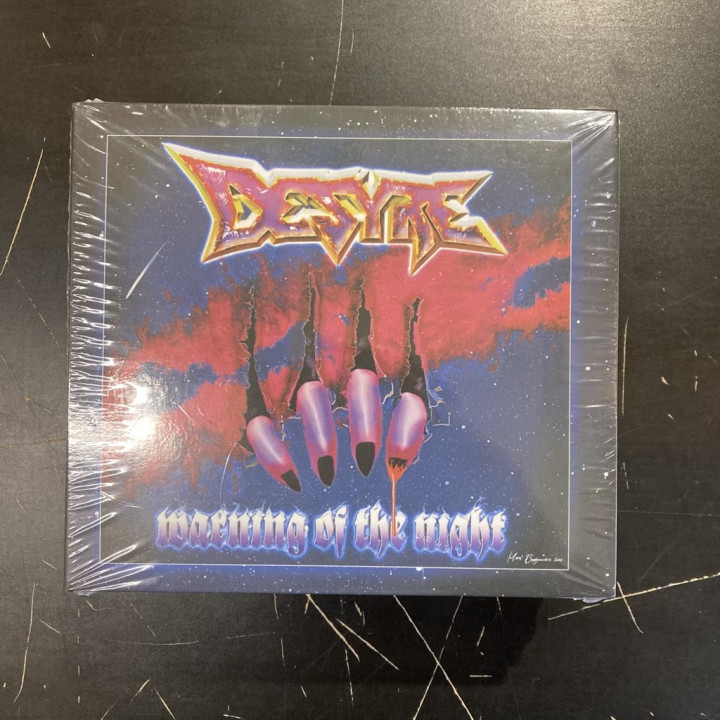 Desyre - Warning Of The Night CD (avaamaton) -hard rock/gospel-