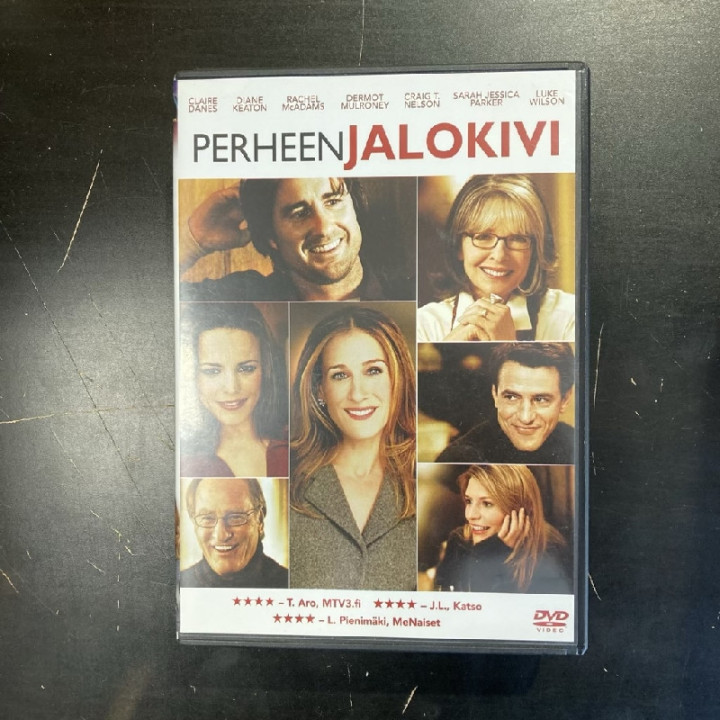 Perheen jalokivi DVD (VG+/M-) -komedia/draama-