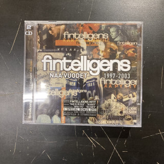 Fintelligens - Nää vuodet 1997-2003 CD+DVD (VG+-M-/M-) -hip hop-