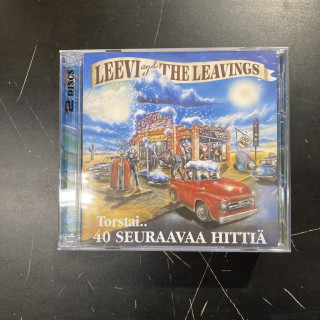 Leevi And The Leavings - Torstai (40 seuraavaa hittiä) 2CD (VG-VG+/M-) -pop rock-