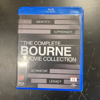 Complete Bourne - 4 Movie Collection Blu-ray (M-/M-) -toiminta-