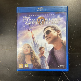 Tomorrowland - A World Beyond Blu-ray (M-/M-) -seikkailu/sci-fi-