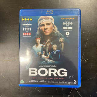 Borg / McEnroe Blu-ray (M-/VG+) -draama-