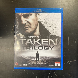 Taken Trilogy Blu-ray (VG+/VG+) -toiminta-