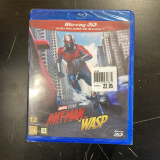 Ant-Man And The Wasp Blu-ray 3D+Blu-ray (avaamaton) -toiminta/sci-fi-