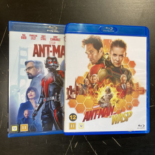 Ant-Man / Ant-Man And The Wasp Blu-ray (M-/M-) -toiminta/sci-fi-