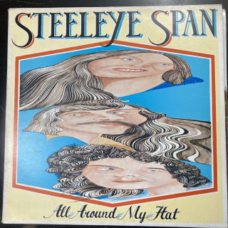 Steeleye Span - All Around My Hat (UK/1975) LP (VG-VG+/VG+) -folk rock-