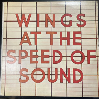 Wings - Wings At The Speed Of Sound (UK/1976) LP (VG+/VG+) -pop rock-