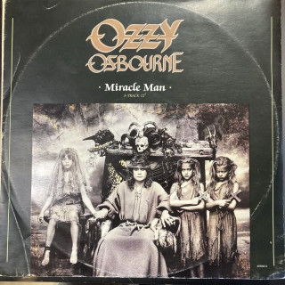 Ozzy Osbourne - Miracle Man (UK/1988) 12'' SINGLE (VG+/VG) -heavy metal-