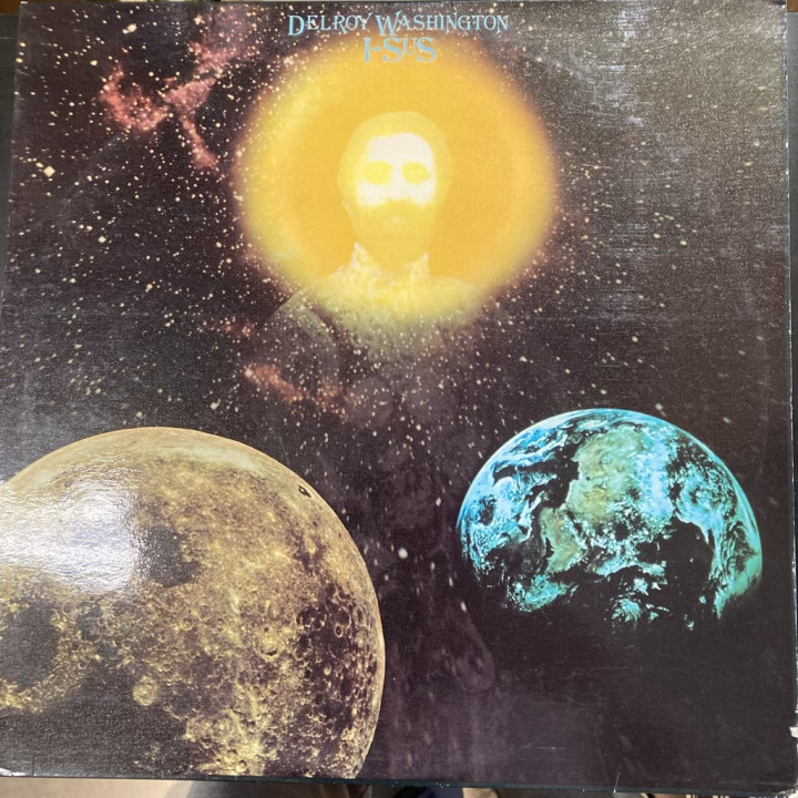 Delroy Washington - I-Sus (UK/1976) LP (VG+/VG+) -reggae-