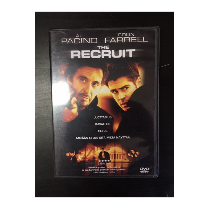 Recruit DVD (VG+/M-) -toiminta/draama-