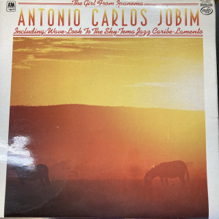 Antonio Carlos Jobim - The Girl From Ipanema (UK/1979) LP (VG+/VG+) -latin jazz-