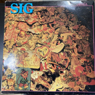SIG - Unelmia (FIN/1984) LP (VG+/VG+) -pop rock-