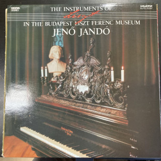 Jeno Jando - The Instruments Of Liszt Ferenc (HUN/1989) LP (M-/M-) -klassinen-