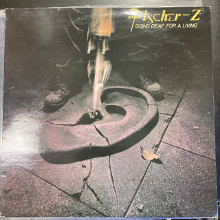 Fischer-Z - Going Deaf For A Living (UK/1980) LP (VG+-M-/VG+) -new wave-