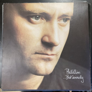 Phil Collins - ...But Seriously (EU/1989) LP (VG+-M-/VG+) -pop rock-