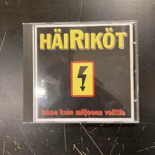 Häiriköt - Iskee kuin miljoona volttia CD (VG+/VG+) -punk rock-
