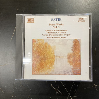 Klara Körmendi - Satie: Piano Works Vol.3 CD (M-/M-) -klassinen-