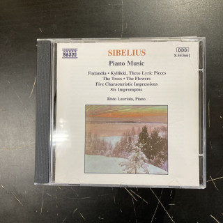 Risto Laurila - Sibelius: Piano Music CD (M-/M-) -klassinen-