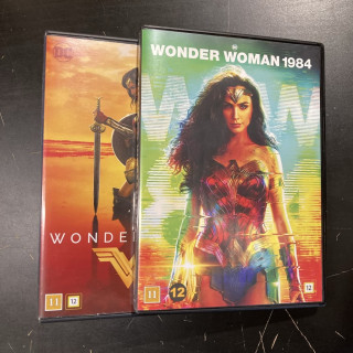 Wonder Woman / Wonder Woman 1984 2DVD (M-/M-) -toiminta/fantasia-