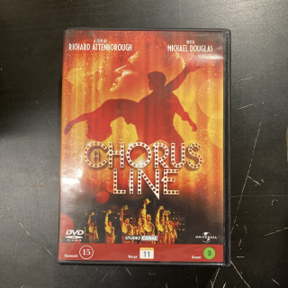 Chorus Line DVD (VG/M-) -draama-