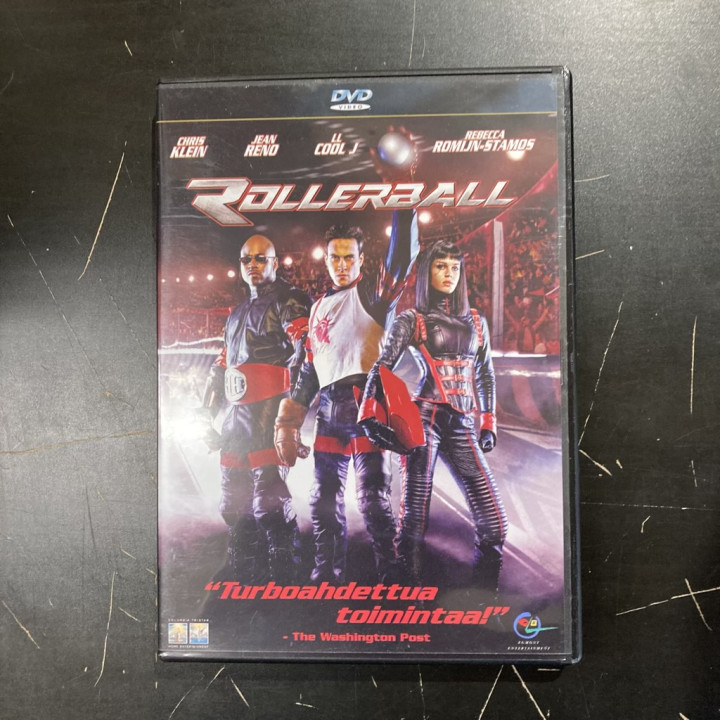 Rollerball (2002) DVD (VG+/M-) -toiminta/sci-fi-