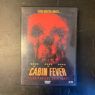 Cabin Fever DVD (VG+/M-) -kauhu-