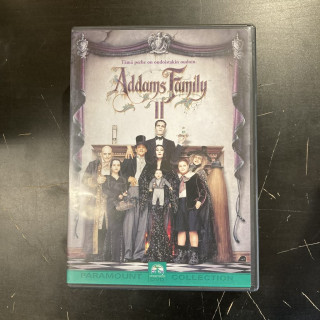 Addams Family 2 DVD (VG/M-) -komedia/fantasia-
