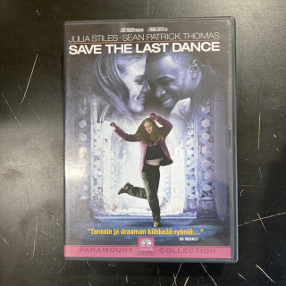 Save The Last Dance DVD (M-/M-) -draama-