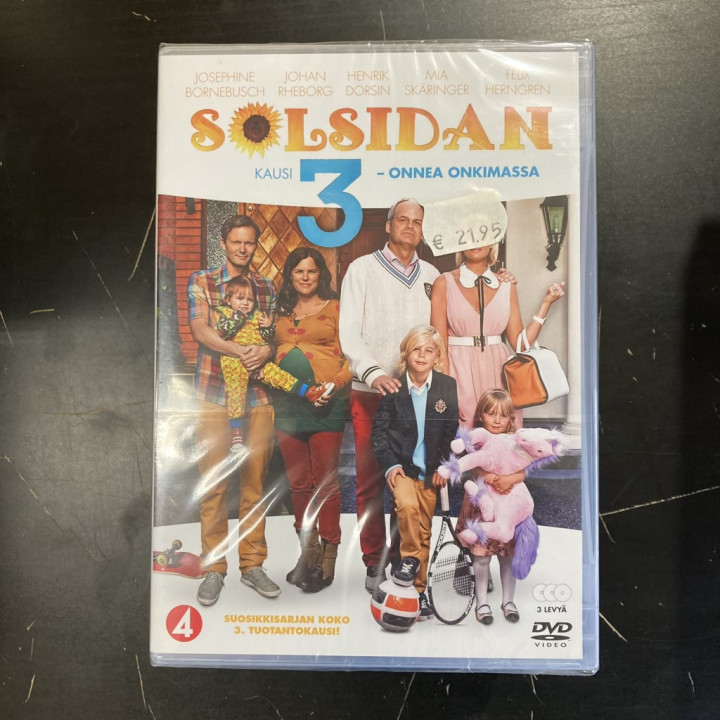 Solsidan - Kausi 3 3DVD (avaamaton) -tv-sarja-