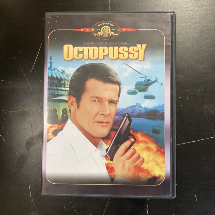 007 Octopussy DVD (VG/M-) -toiminta-