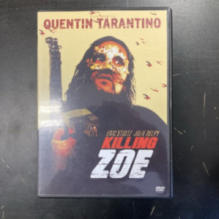 Killing Zoe DVD (VG+/M-) -jännitys-