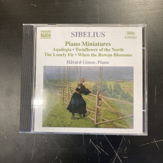 Håvard Gimse - Sibelius: Piano Miniatures (Piano Music Vol.4) CD (VG+/M-) -klassinen-