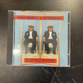 Juha Drufva & Ottopojat - Etevän miehen melankolia CD (VG/M-) -iskelmä-