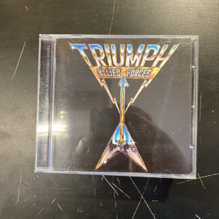 Triumph - Allied Forces (remastered) CD (VG/VG+) -hard rock-