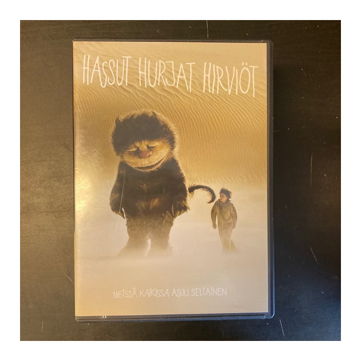 Hassut hurjat hirviöt DVD (VG+/M-) -seikkailu-