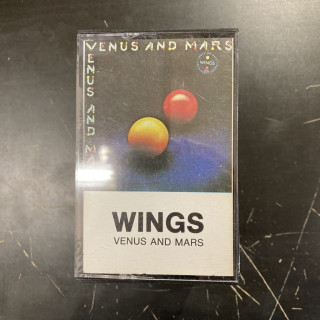 Wings - Venus And Mars (SWE/1975) C-kasetti (VG+/VG+) -pop rock-