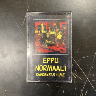 Eppu Normaali - Kahdeksas ihme (FIN/1985/punainen etiketti) C-kasetti (VG+/VG) -pop rock-