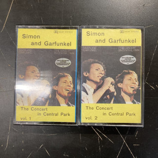 Simon And Garfunkel - The Concert In Central Park 2xC-kasetti (VG+/VG+) -pop rock-
