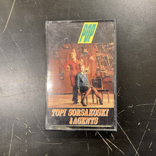 Top Sorsakoski & Agents - Pop C-kasetti (VG+/VG+) -iskelmä-