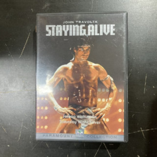 Staying Alive DVD (VG+/M-) -draama-