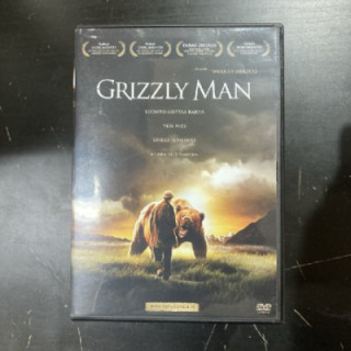 Grizzly Man DVD (VG/VG+) -dokumentti-