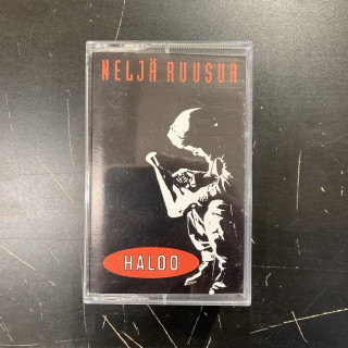 Neljä Ruusua - Haloo C-kasetti (VG+/VG+) -pop rock-