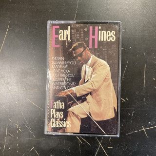 Earl Hines - Fatha Plays Classics C-kasetti (VG+/M-) -jazz-