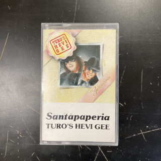 Turo's Hevi Gee - Santapaperia C-kasetti (VG+/M-) -huumorimusiikki-