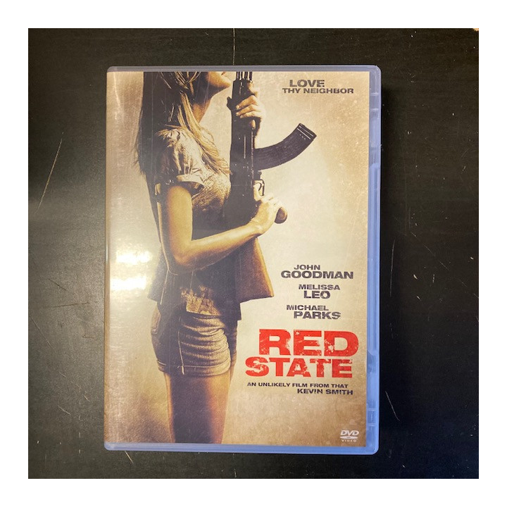 Red State DVD (M-/M-) -toiminta/kauhu-