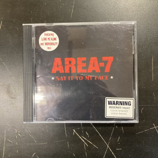 Area-7 - Say It To My Face CD (VG+/VG+) -ska punk-